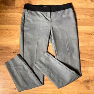 Express Columnist Dress Pants Size 00R Black/White Pattern